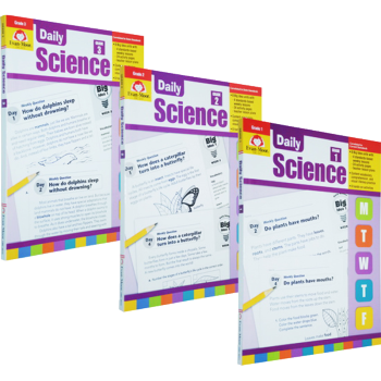 Daily Science Teacher Edition 美国加州教材小学123低年级 每日科学题教师家长资源书 Evan Moor 英文原版 pdf epub mobi 电子书 下载