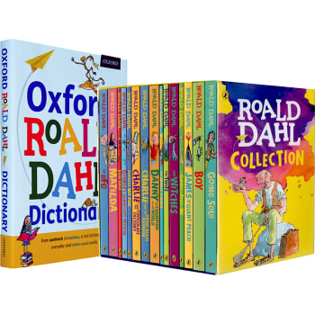 英文原版 Roald Dahl 羅爾德達爾全套15冊 + oxford牛津羅爾德達爾詞典