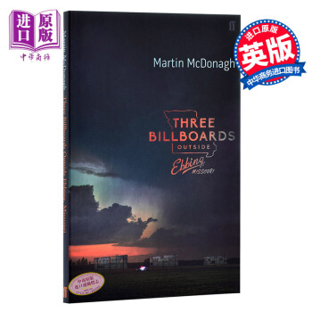 【中商原版】三塊廣告牌 英文原版 Three Billboards 電影劇本小說 金球奬 奧斯卡 pdf epub mobi 電子書 下載