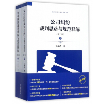 公司糾紛裁判思路與規範釋解(第2版上下)/裁判理念與法官思維係列 pdf epub mobi 電子書 下載
