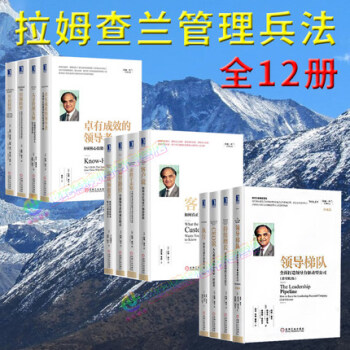 拉姆查蘭管理經典全12冊 執行+領導梯隊+持續增長+CEO說+客戶說 管理書籍 pdf epub mobi 電子書 下載
