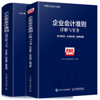 現貨 小企業會計準則案例詳解與實務 條文解讀 科目使用 賬務處理+實務應用+案例講解2冊