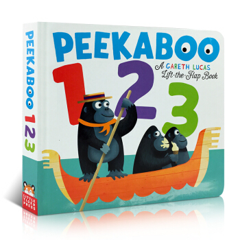 英文原版 Peekaboo 123 学数数字 翻翻书 0-3岁 pdf epub mobi 电子书 下载