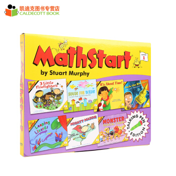 点读版 Math Start 数学启蒙 L1 第二辑7册平装不含毛毛虫点读笔英文原版绘本# pdf epub mobi 电子书 下载