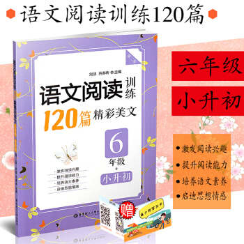 正版 小学语文阅读训练120篇精彩美文 六年级/6年级 第二版 小学生语文阅读兴趣培养课外