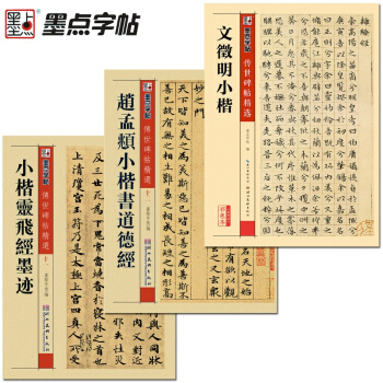 灵飞经小楷字帖文徵明赵孟俯小楷硬笔毛笔历代精选赵孟俯小楷道德经墨迹文征明钢笔字贴原版拓本灵 pdf epub mobi 电子书 下载