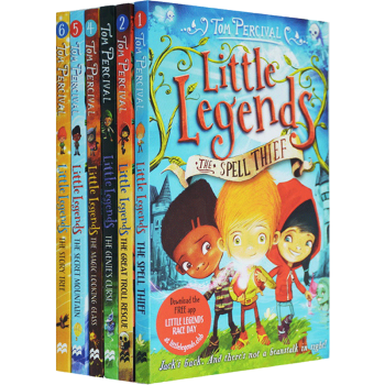 Little Legends Collection 6冊 小說小學課外閱讀冒險 英文原版 讀物 pdf epub mobi 電子書 下載