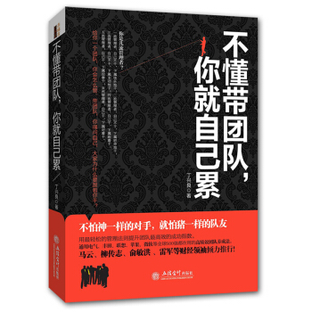 不懂带团队你就自己累 团队管理的书籍 公司私营企业管理类书籍团队建设与人员管理马云华为销售