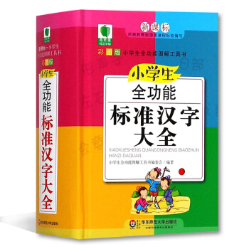 小学生全功能标准汉字大全 青苹果精品学辅4期 新课标小学生全功能图解工具书 华东师范大学