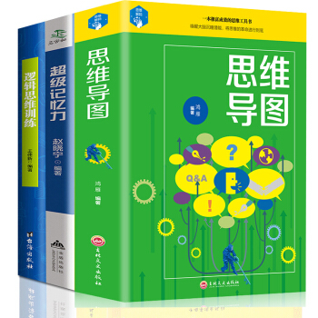 思维导图逻辑思维训练记忆力大脑思维模式训练高效提升记忆力工具书籍全3册记忆训练入门开发 pdf epub mobi 电子书 下载