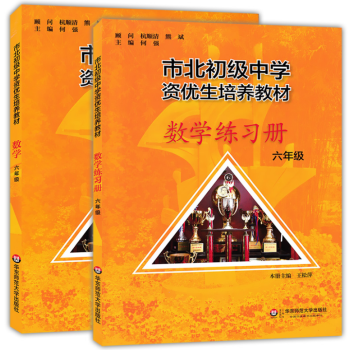 市北初级中学资优生培养教材 数学 书+练习册 6年级/六年级 华东师范大学出版社 pdf epub mobi 电子书 下载
