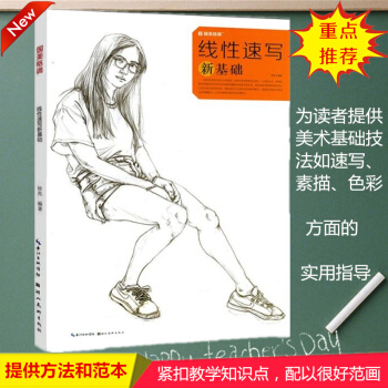 綫性速寫新基礎 國美格調 藝術繪畫 畫好素描的基礎入門業餘愛好書 怎樣畫好素描人體像美術院 pdf epub mobi 電子書 下載