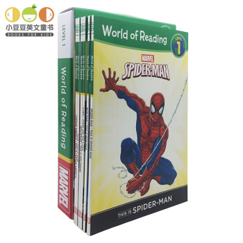 英文原版 World of Reading Marvel Boxed Set