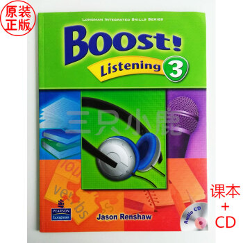 原版进口培生朗文中学英语教材 单词口语阅读写作听力语法强化训练 Boost 学生用书 listening 3 pdf epub mobi 电子书 下载