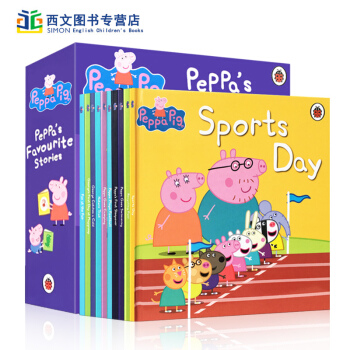 英文原版繪書Peppa Pig Favourite Stories 粉紅豬小妹佩奇全套10