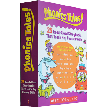 英文原版绘本 Scholastic Phonics Tales 学乐幼儿英语自然拼读绘本故事书25册 pdf epub mobi 电子书 下载