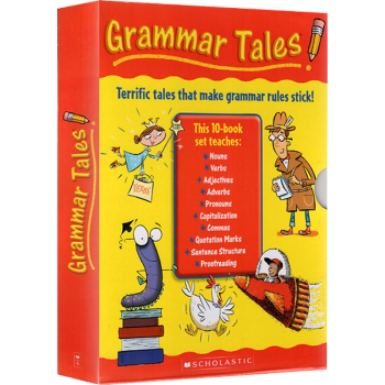 英文原版 Scholastic Grammar Tales 10册 学乐语法学习绘本故事书家庭教材 pdf epub mobi 电子书 下载