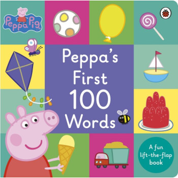 Peppa Pig Peppa's First 100 Words 小豬佩奇100個單詞【英文原版】 pdf epub mobi 電子書 下載