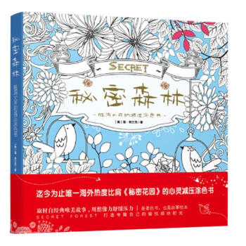 正版《秘密森林》探索奇境的手绘涂色书 继秘密花园后二次风靡经典绘本书 自我疗愈 心灵励 pdf epub mobi 电子书 下载