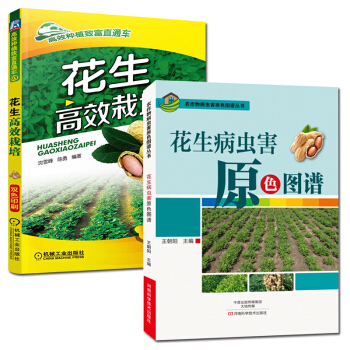 花生病虫害原色图谱+花生高效栽培（高效种植致富直通车） 全2册 花生栽培种植技术大全书籍 pdf epub mobi 电子书 下载