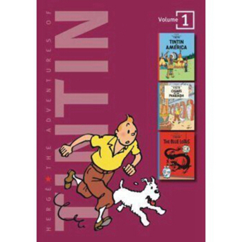 丁丁历险记合集1 英文原版 The Adventures of Tintin Vol.1 pdf epub mobi 电子书 下载