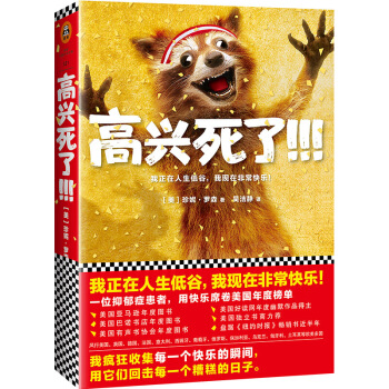 高興死瞭 珍妮羅森著 焦慮癥抑鬱癥自我治療書籍 幽默感人的散文故事集 外國文學暢銷書 pdf epub mobi 電子書 下載