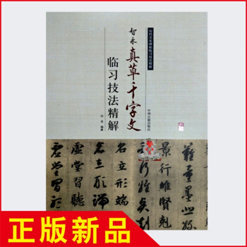 智永真草千字文毛笔书法入门技法精解 楷书字帖传世经典碑帖 正版
