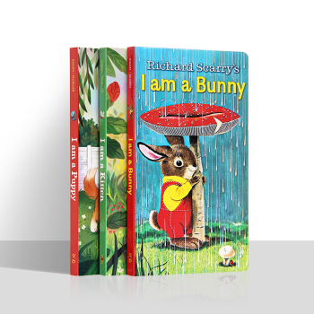 I am a Bunny我是一隻兔子小貓小狗英文原版繪本兒童寶寶閱讀撕不爛紙闆書廖彩杏 全套3本（小貓+兔子+小狗） pdf epub mobi 電子書 下載