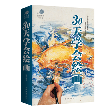 绘画书30天学会绘画素描教程彩铅画入门教程彩铅教程画画书人物素描静物 绘画教程美术教材书 pdf epub mobi 电子书 下载