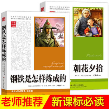 【正版包郵】中小學生課外閱讀書籍中國兒童文學作品三四五六年級課外書全2冊必讀朝花夕拾 鋼鐵是怎樣煉成 pdf epub mobi 電子書 下載