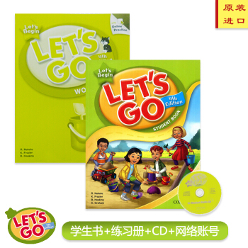 牛津oxford少兒英語lets go最新版Let's Go第四版學生書+練習冊 原版進口教材 begin級彆 學生書+練習冊+學習賬號 pdf epub mobi 電子書 下載