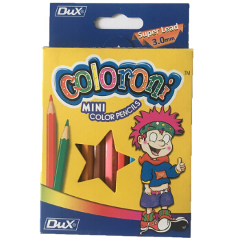【后浪直营】Coloroni mini彩铅(12色)秘密花园涂色书儿童画本铅笔