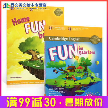 英文原版Fun for Starters Student's Book入门听说读写练习册 pdf epub mobi 电子书 下载