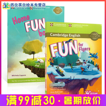 英文原版 Fun for Flyers Student's Book剑桥小学英语练习册 pdf epub mobi 电子书 下载