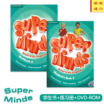 剑桥幼少儿英语 super minds 美音版 原版进口教材 3级别 学生书 pdf epub mobi 电子书 下载