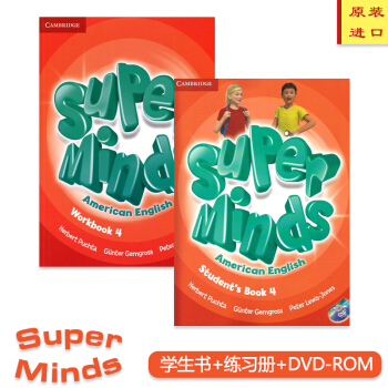 剑桥幼少儿英语 super minds 美音版 原版进口教材 4级别 学生书 pdf epub mobi 电子书 下载