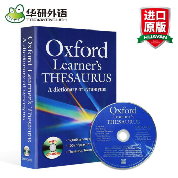 華研原版 牛津英語同義詞詞典 英英版辭典字典 學習型工具書 Oxford Learner'