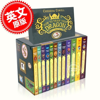 [预售]英文原版 驯龙高手1-12套装 How to Train Your Dragon pdf epub mobi 电子书 下载