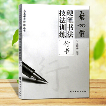 正版 启功体硬笔书法技法训练行书 名家书法技法丛书 文阿禅编著 硬笔钢笔行书字帖行书硬 pdf epub mobi 电子书 下载