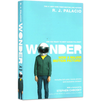 奇迹男孩 Wonder Movie Tie In 青春励志小说电影小说电影封面 英文原版 pdf epub mobi 电子书 下载