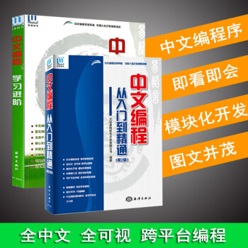 易语言教程书籍 易语言中文编程从入门到精通+易语言中文编程学习进阶 易语言源码 中文编程 pdf epub mobi 电子书 下载