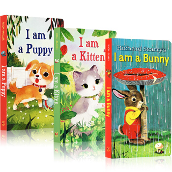 I am a Bunny/Kitten/PUPPY 英語啓濛早教紙闆書 3冊 英文原版繪本 pdf epub mobi 電子書 下載