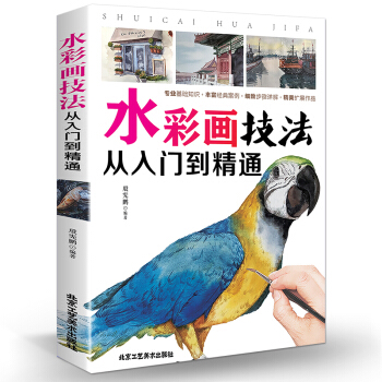 正版水彩画技法从入门到精通 水彩画基础知识教程 水彩书籍入门自学零基础绘画书籍 pdf epub mobi 电子书 下载