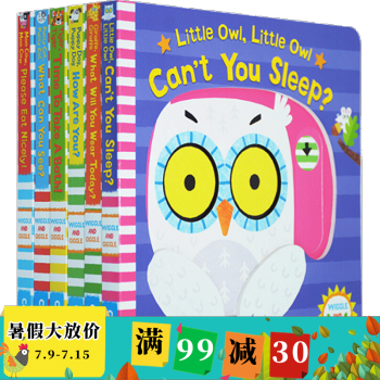 英文原版繪本 Wiggle and Giggle 咯咯笑 6冊兒童啓濛認識生活習慣操作書 pdf epub mobi 電子書 下載