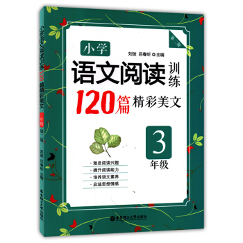 小学语文阅读训练120篇精彩美文 3年级/三年级 第二版 华东理工大学出版社 小学生语文阅 pdf epub mobi 电子书 下载