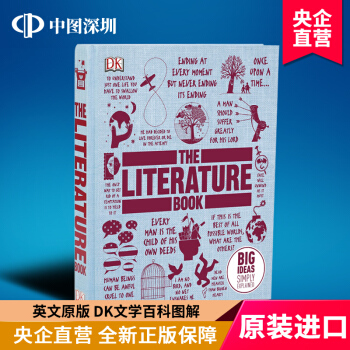 英文原版 DK 文学百科图解 The Literature Book 人类的思想百科丛书 pdf epub mobi 电子书 下载