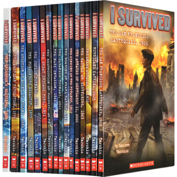英文原版灾难历史求生儿童小说 I Survived 章节书 1-16大全套 pdf epub mobi 电子书 下载