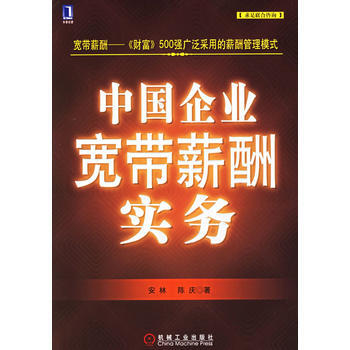 《中國企業寬帶薪酬實務》 安林,陳慶， 機械工業齣版社 pdf epub mobi 電子書 下載