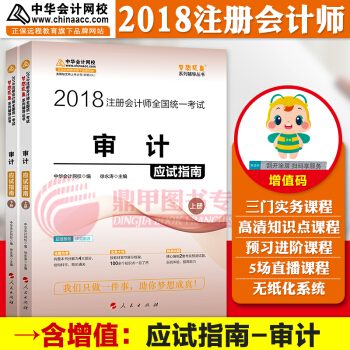 注册会计师2018教材中华会计网校 梦想成真 cpa2018 注会 cpa审计 应试指南 pdf epub mobi 电子书 下载
