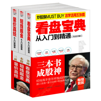 套装--三本书成股神（共3册）盘口语言量价分析短线盘 股票炒股 股市书 正版图书 pdf epub mobi 电子书 下载